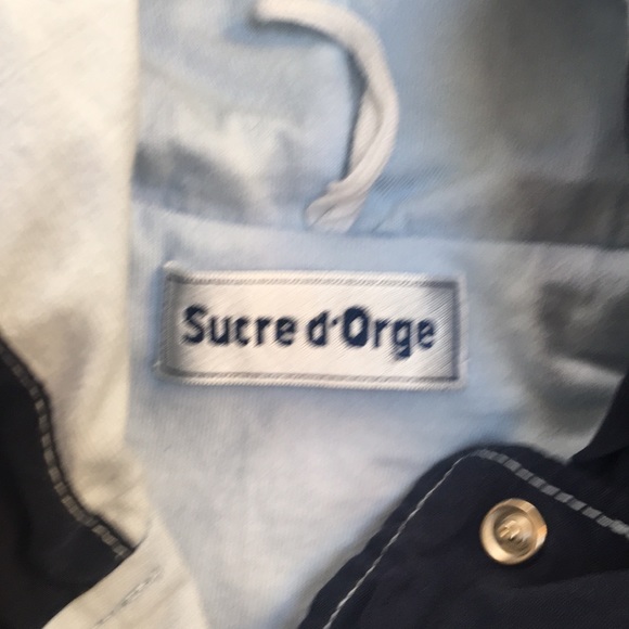SUCRE D'ORGE  French lined navy jacket 3 mo - Picture 7 of 7